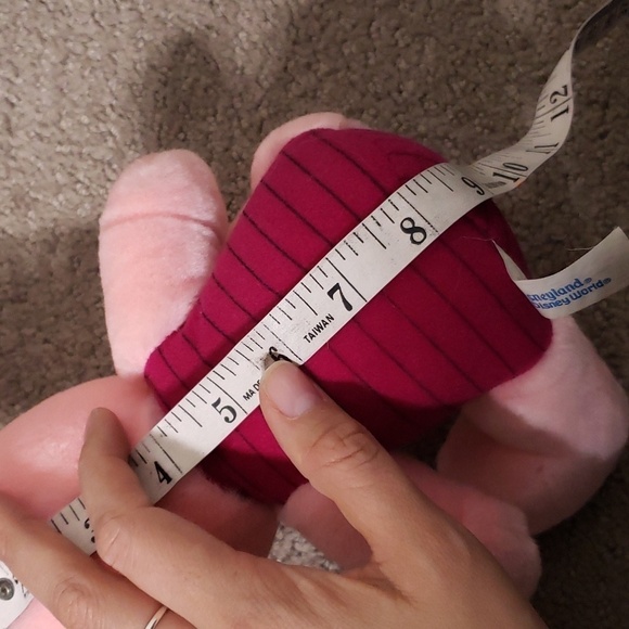 Vintage disneyland walt disney world  winnie the pooh piglet stuffed animal - Picture 8 of 9